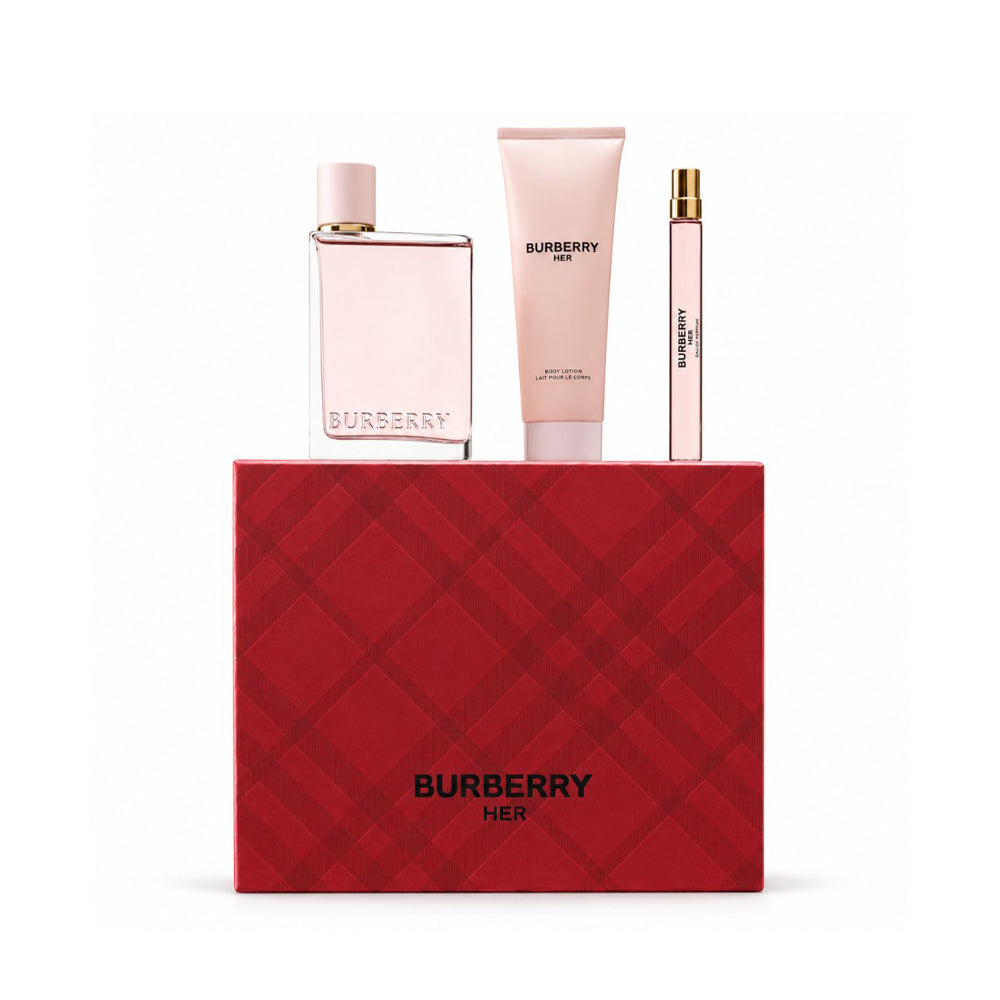 BUBERRY FOR HER 3PC GIFT SET