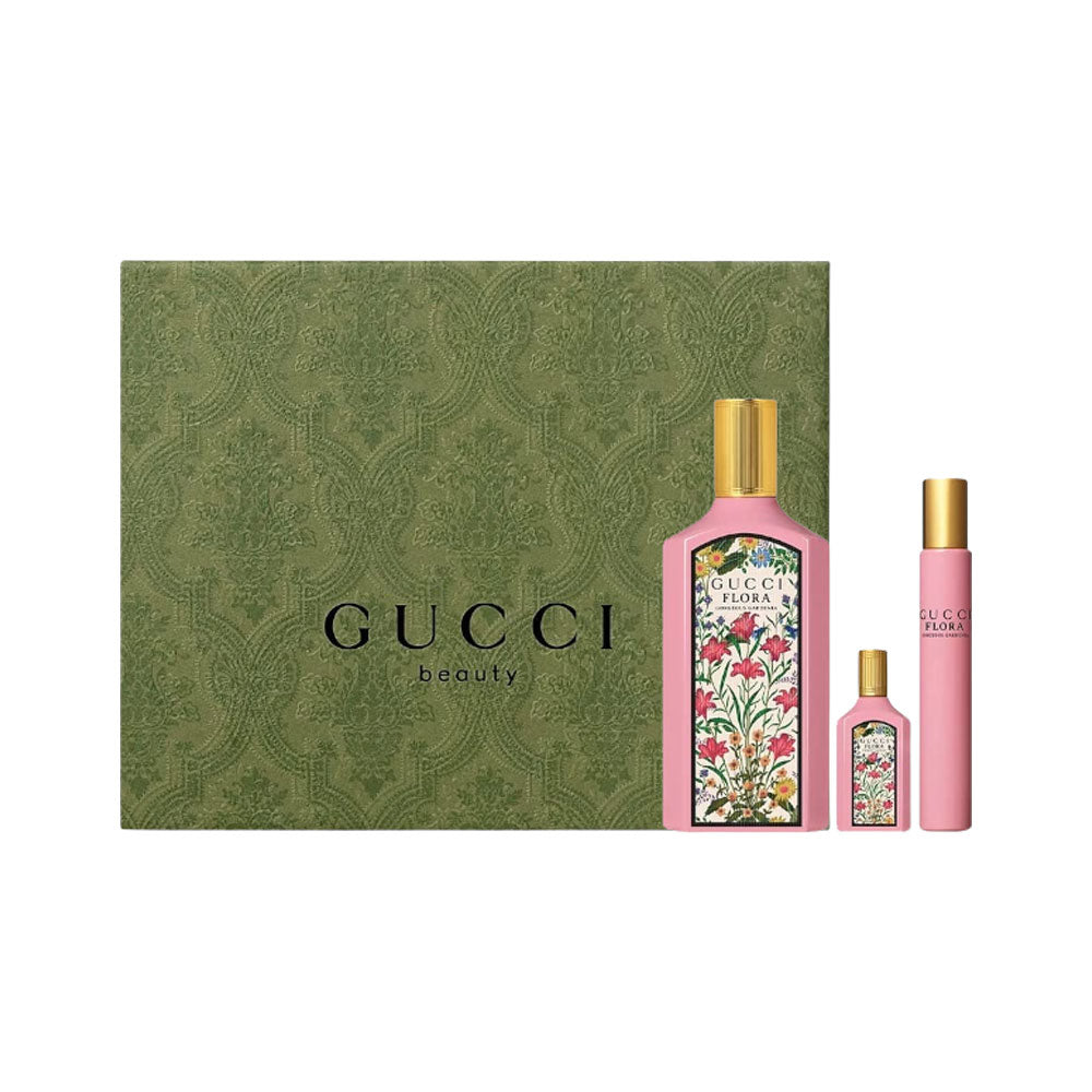 GUCCI FLORA GORGEOUS GARDINA FOR WOMEN 3PC GIFT SET