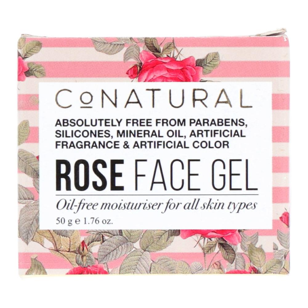 Conatural Rose Face Gel Oil Free 50G Pc