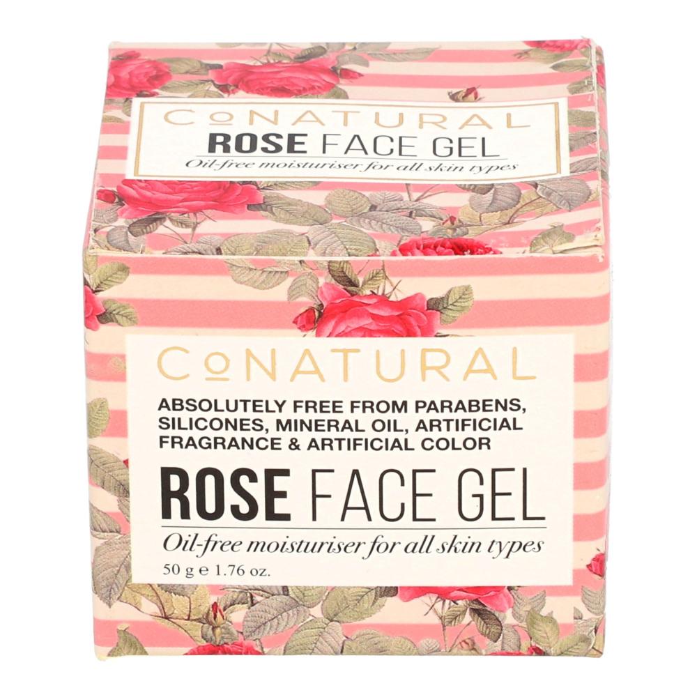 Conatural Rose Face Gel Oil Free 50G Pc