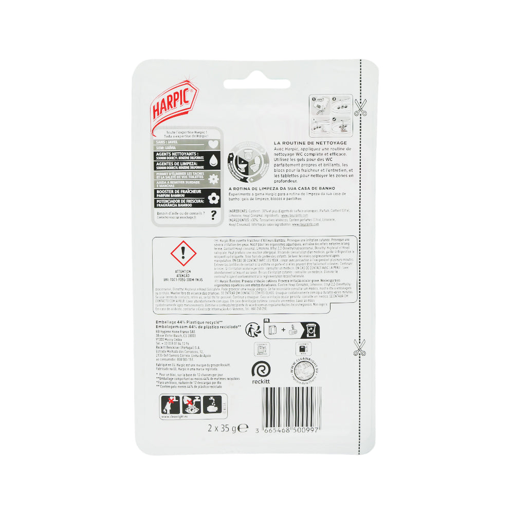 HARPIC AIR FRESHNER FRAICHEUR AILLEURS BAMBOU 35GM