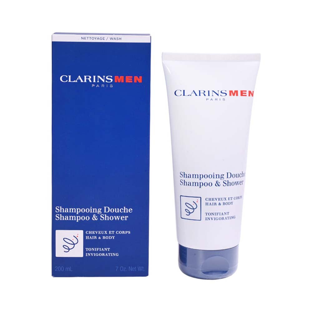 CLARINS SKINCARE MEN SHAMPOO & SHOWER RET 200ML