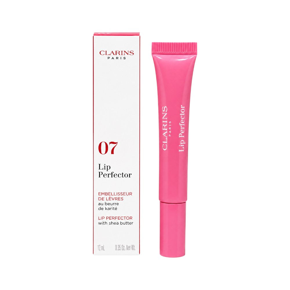 CLARINS LIP PERFECTOR 07 TOFFEE PINK SHIMMER 12 ML