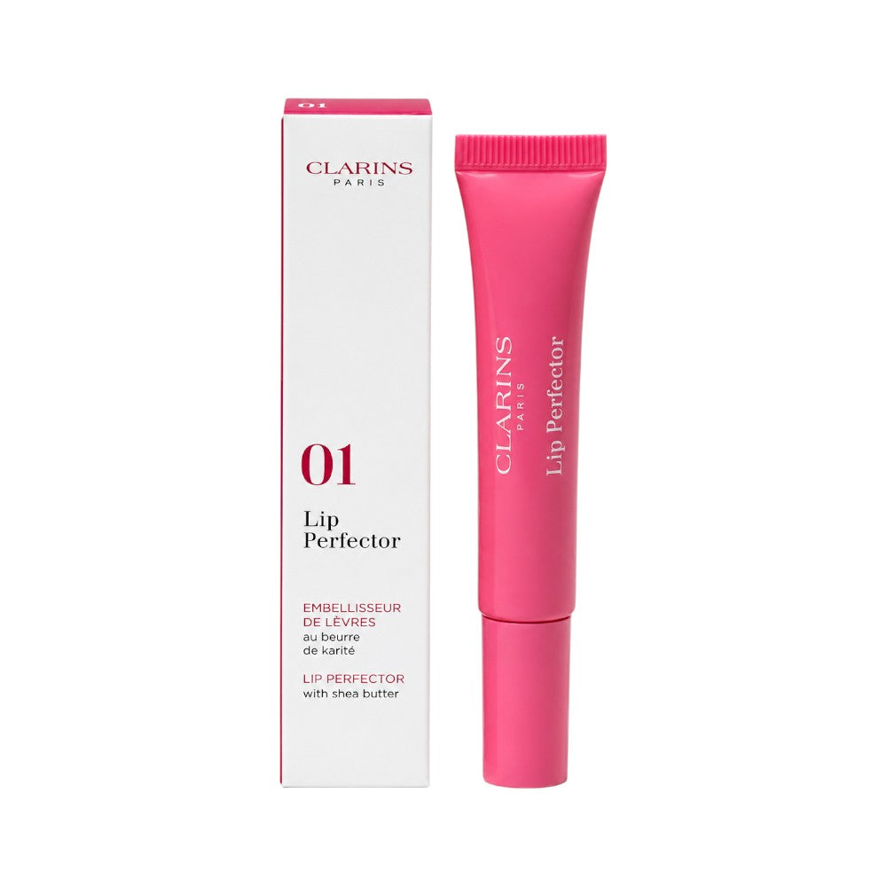 CLARINS LIP PERFECTOR 01 ROSE SHIMMER 12 ML