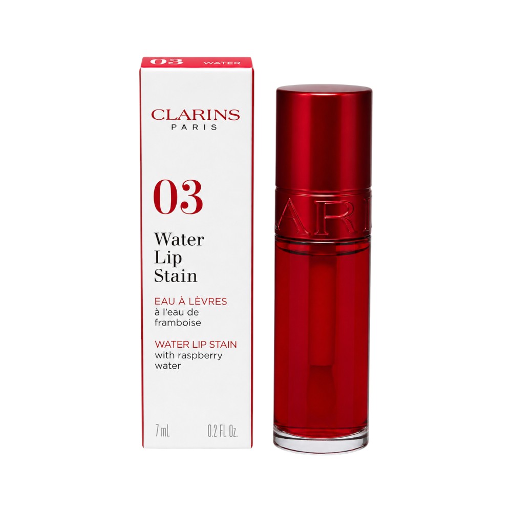 CLARINS WATER LIP STAIN 03 RED WATER 7 ML
