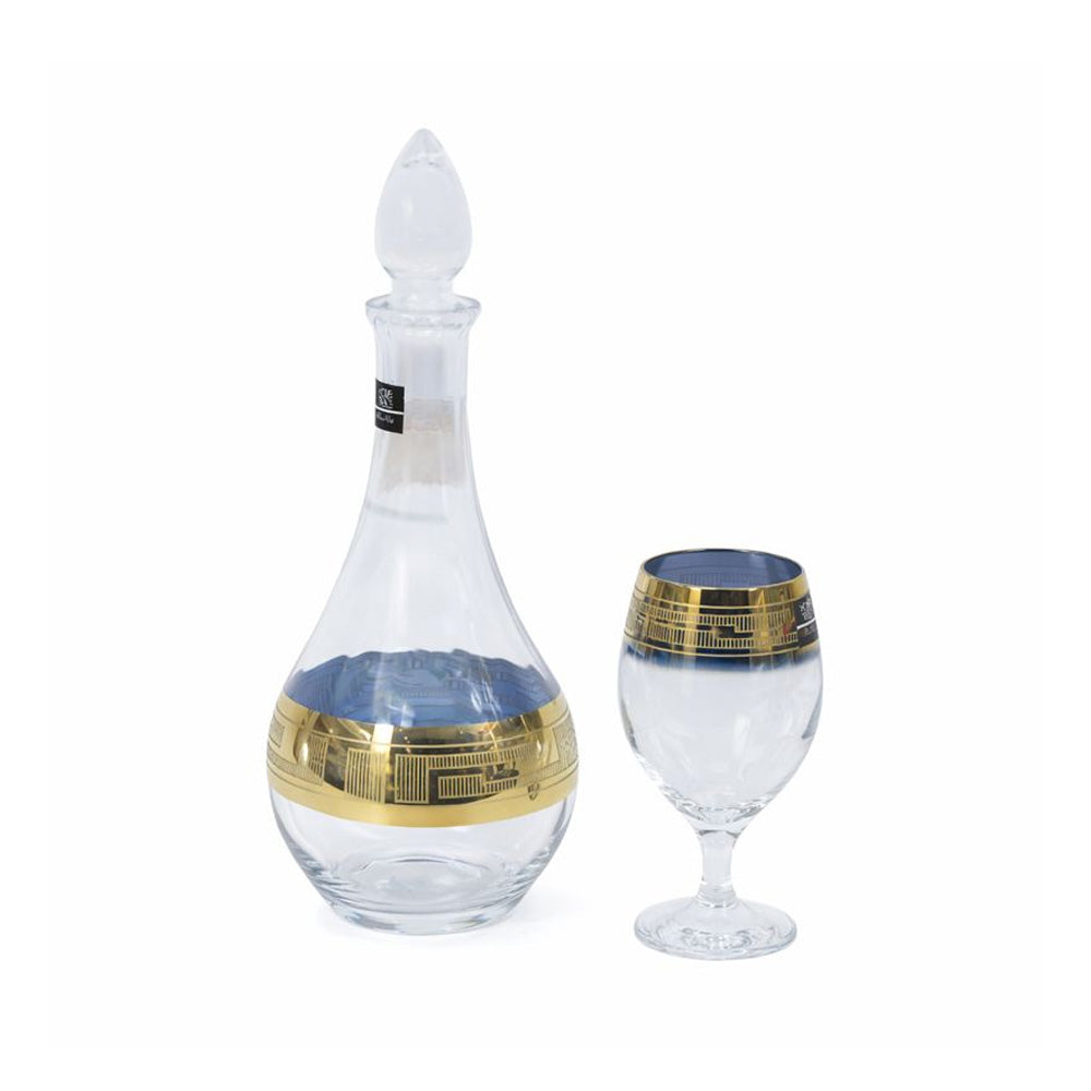 DECANDER SET 7PC PSB HOME & TABLE CUT GOLD 97417-HGB019