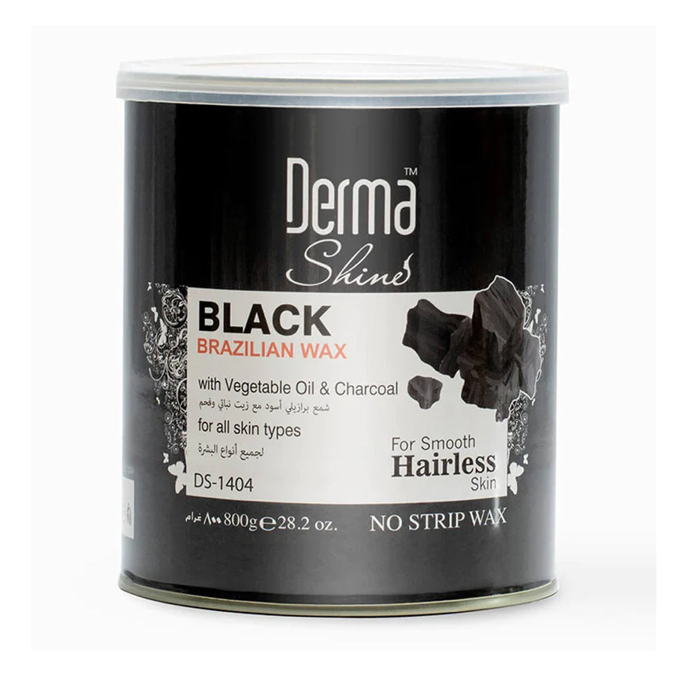 DERMA SHINE WAX BLACK BRAZILIAN 800GM