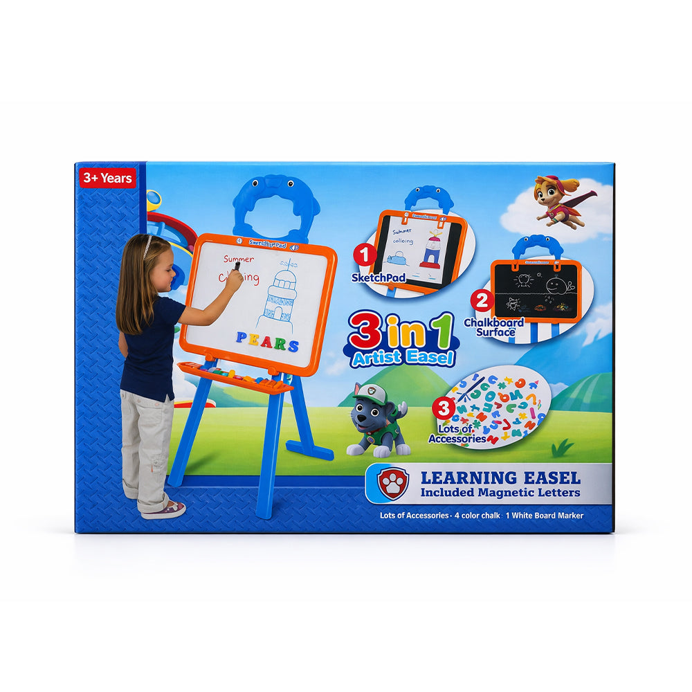 3660A PAW PATROL ARTIST EASEL 3IN1