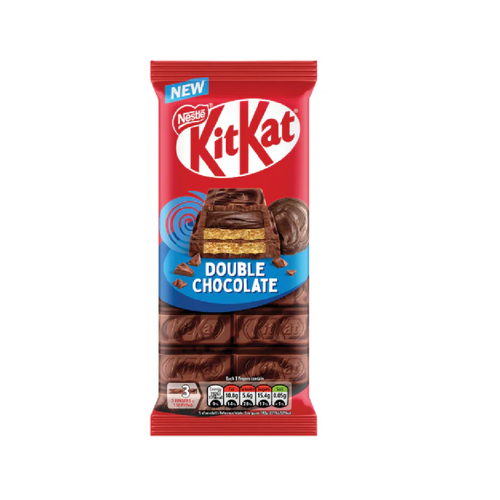 KIT KAT DOUBLE CHOCOLATE BAR 100G