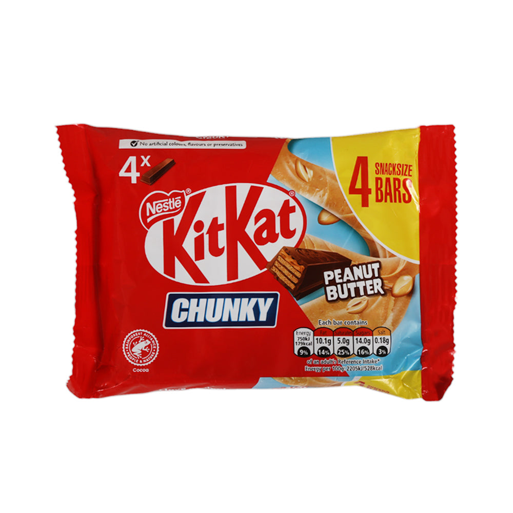 KITKAT CHOCOLATE PEANUT BUTTER 4X36 136 GM