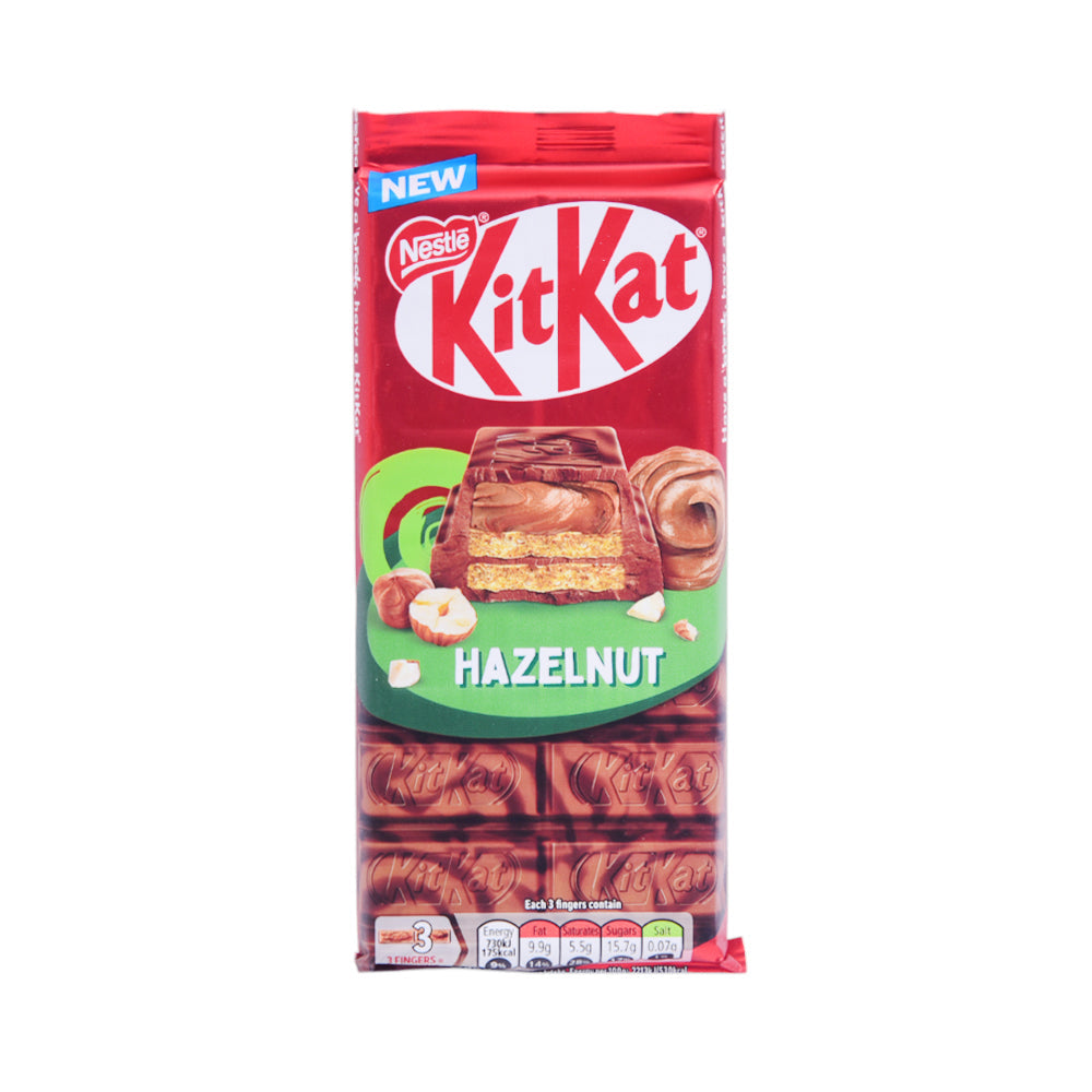 NESTLE KITKAT HAZELNUT CHOCOLATE 99G