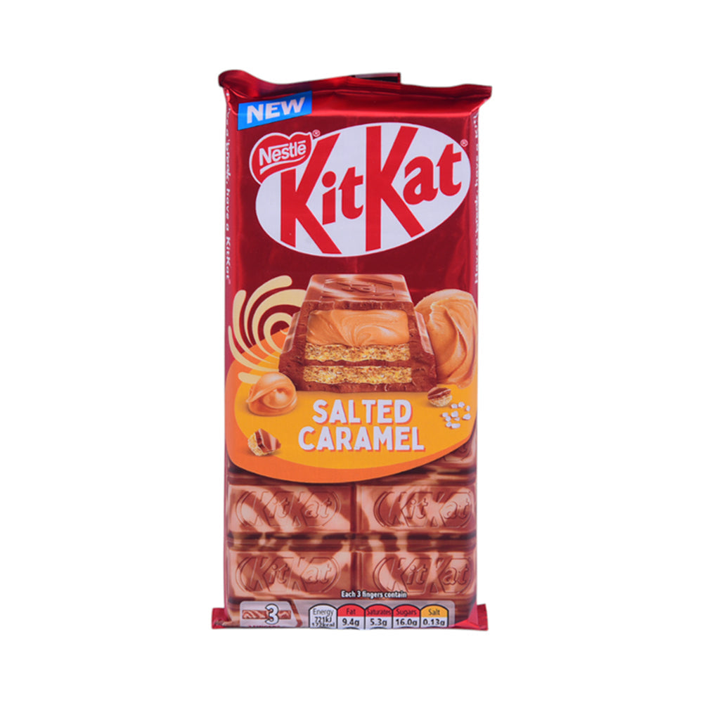NESTLE KITKAT SALTED CARAEL CHOCOLATE 99G