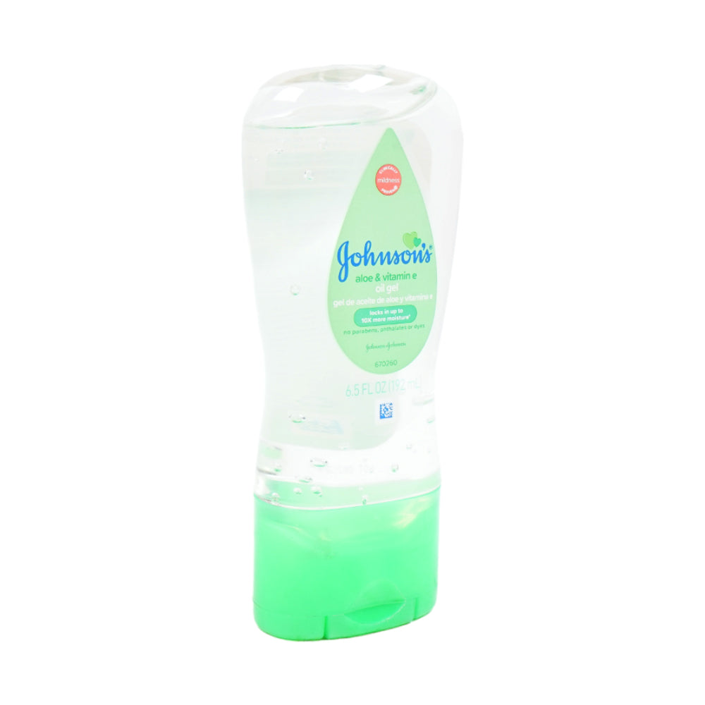 JOHNSONS BABY OIL GEL ALOE VERA AND VITAMIN E 192 ML