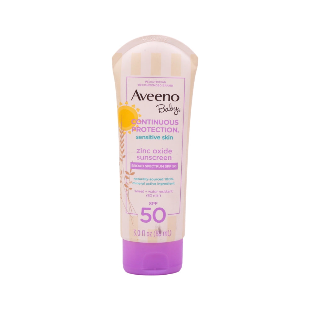 AVEENO BABY ZINC OXIDE SUNSCREEN SPF50 88ML