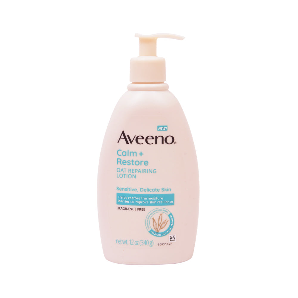 AVEENO LOTION CALM+RESTORE OAT RAPAIRING 340 GM