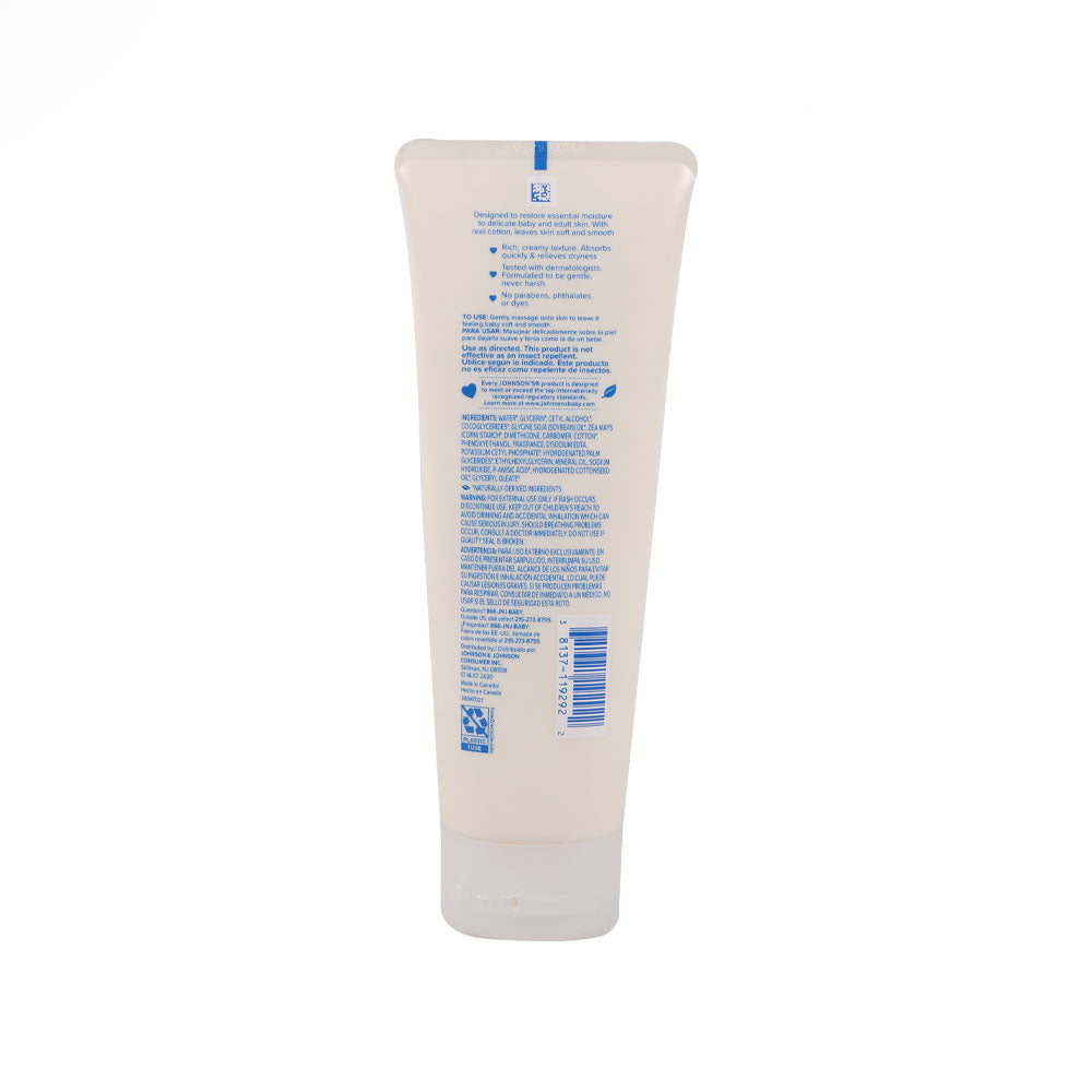 JOHSONS BABY CREAMY OIL COTTONTOUCH 236 ML