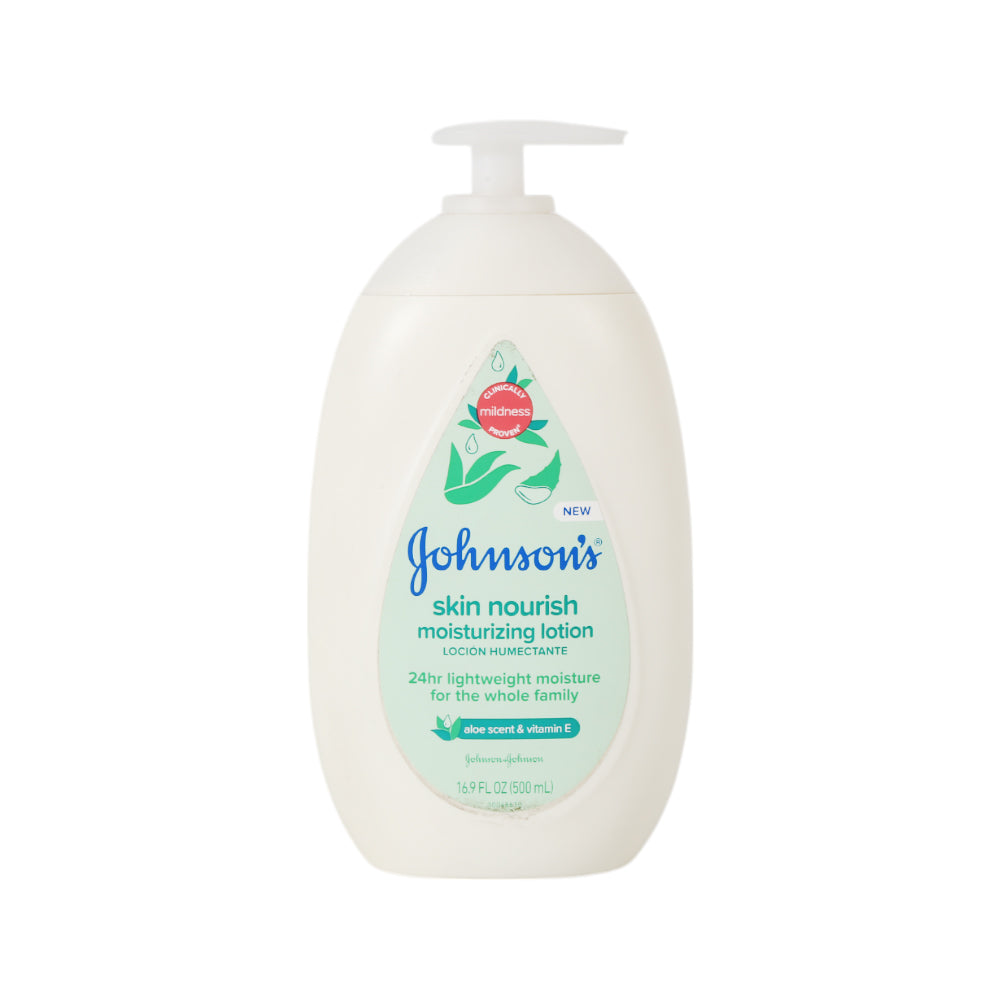 JOHNSONS LOTION SKIN NOURISH ALOE SCENT & VITAMIN E 500 ML