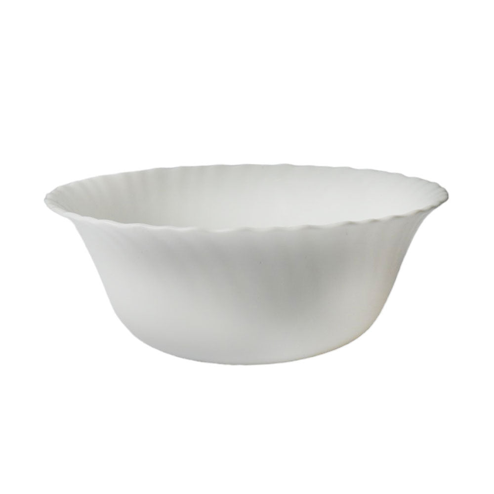BOWL SALAD MEDIUM MANAL WHITE M0098