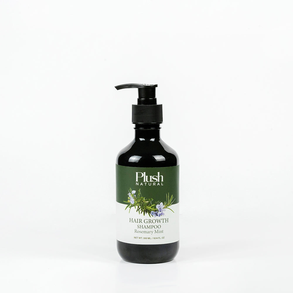 PLUSH NATURAL HAIR GROWTH ROSERMARY SHAMPOO 300ML