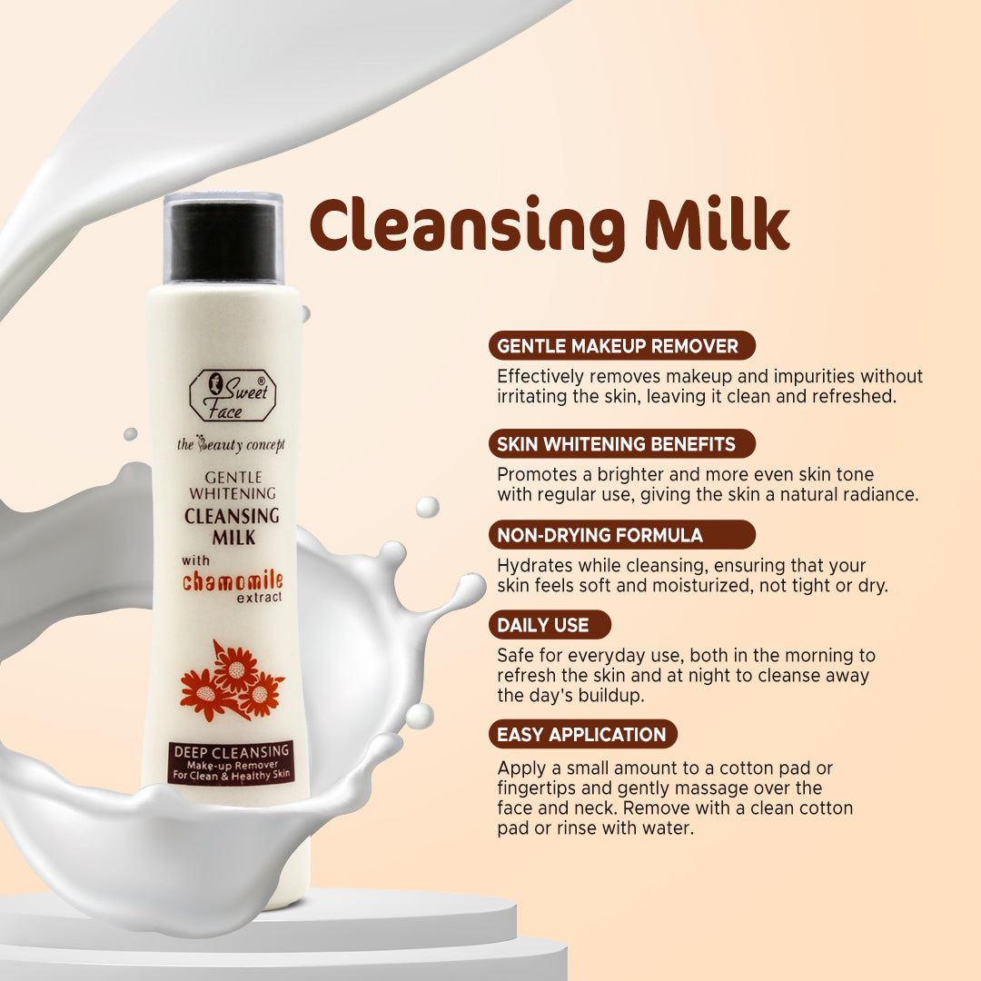 S/F GENTLE WHITENING CLEANSING MILK 150ML SF 851