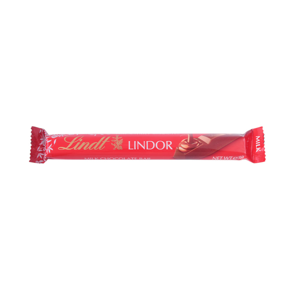 LINDT LINDOR MILK CHOCOLATE TREAT BAR 38 GM