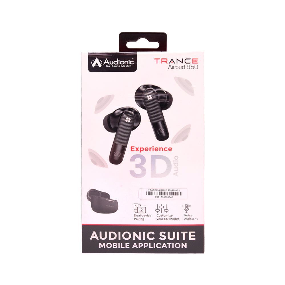 ZERO TRANCE AIRBUD 850 OBSIDIAN BLACK