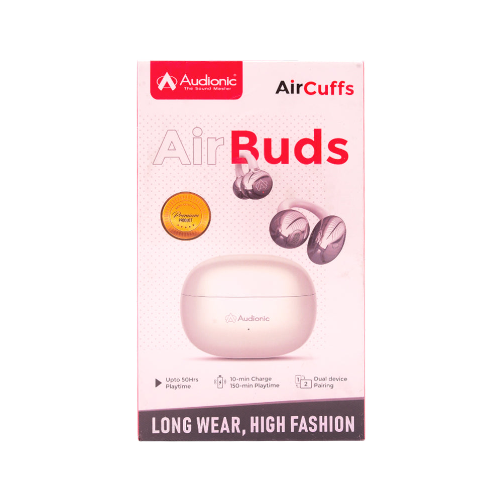 AUDIONIC EARBUDS AIRCUFFS PEARL WHITE