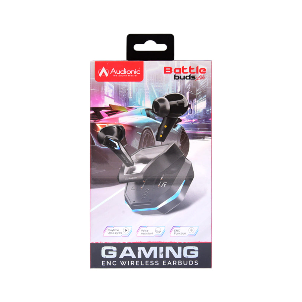 AUDIONIC EARBUDS BATTLEBUDS LITE BLACK