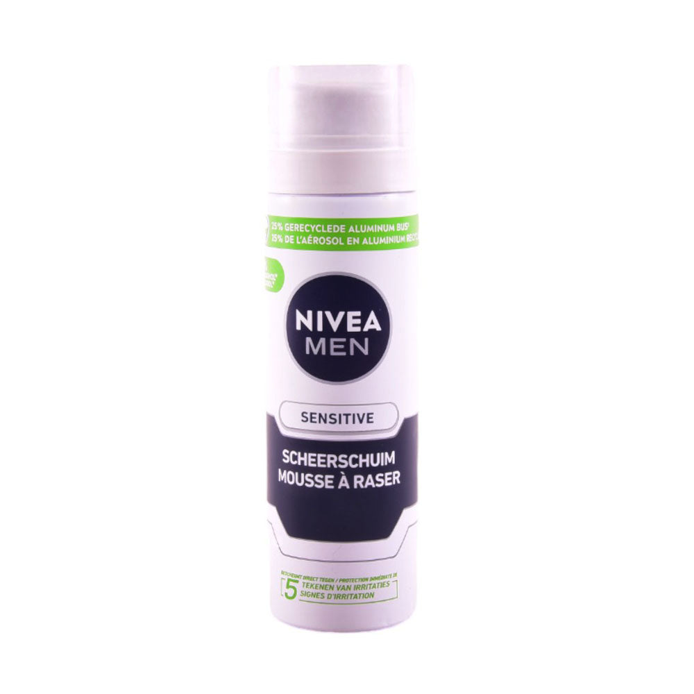NIVEA SHAVING FOAM PEAU SENSIBLE SENSITIVE 200 ML