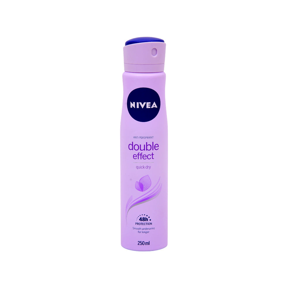 NIVEA DEODORANT DOUBLE EFFECT VIOLET 250 ML