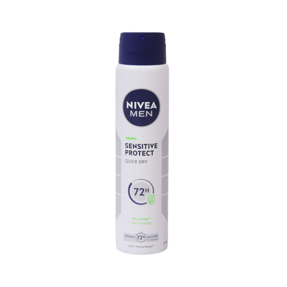 NIVEA MEN DEODARANT SENSITIVE PROTECT QUICK DRY 72H 250 ML