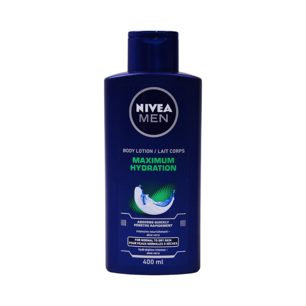 NIVEA MEN BOBY LOTION MAXIMUM HYDRATION 400 ML