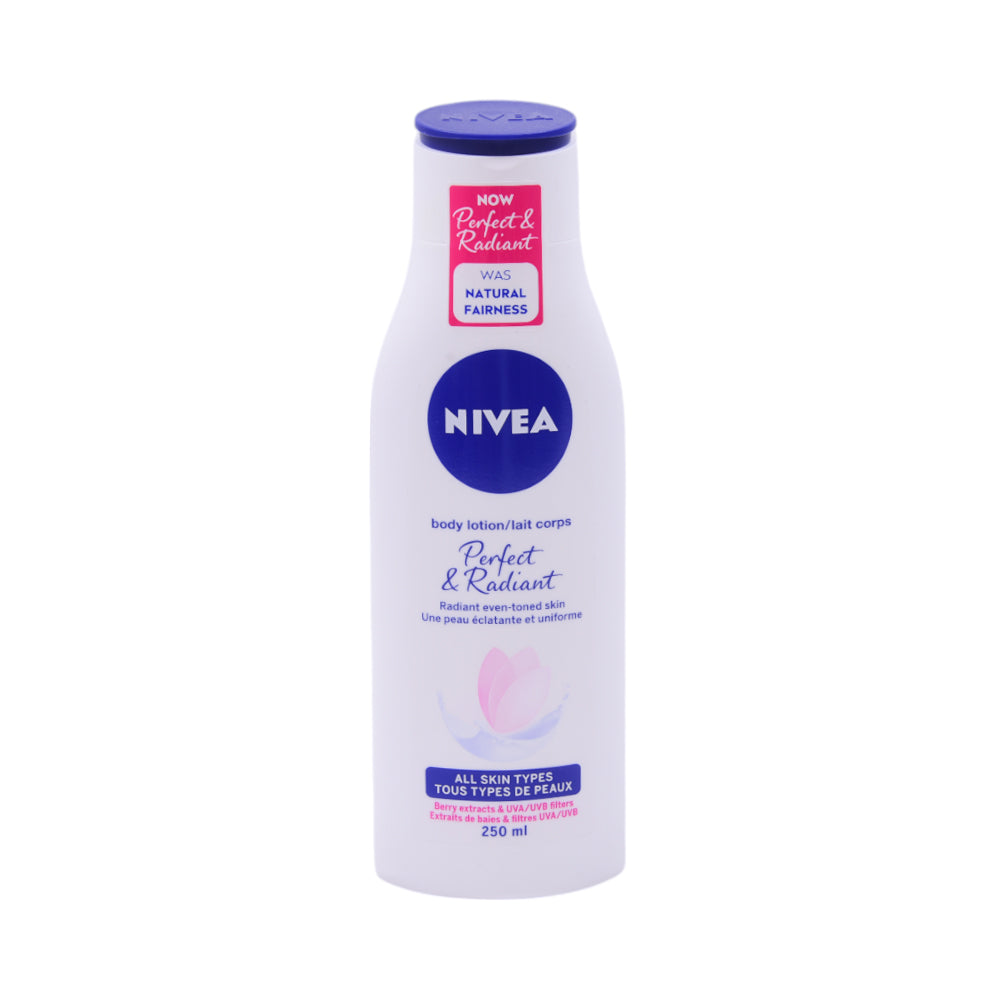 NIVEA BODY LOTION PERFECT & RADIANT 250 ML
