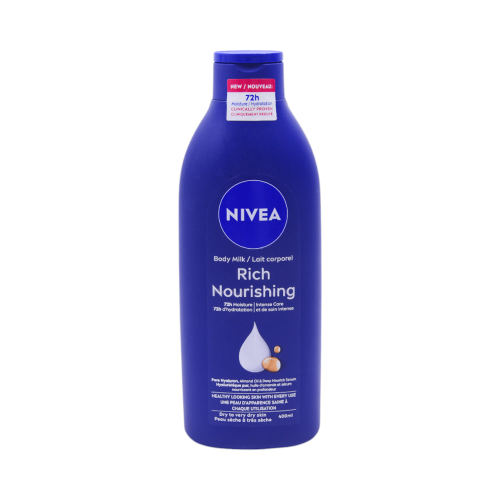 NIVEA BODY LOTION RICH NOURISHING 400 ML