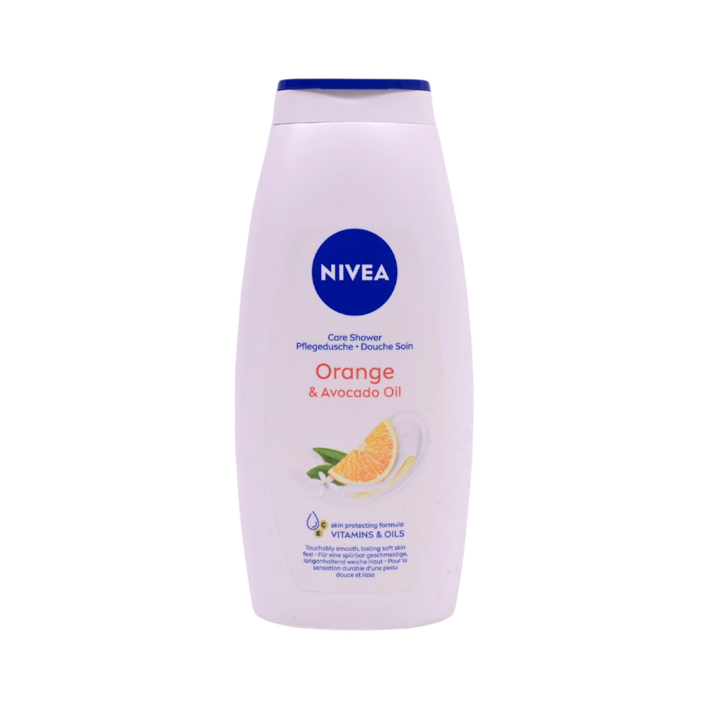 NIVEA SHOWER GEL ORANGE & AVOCADO OIL 750 ML