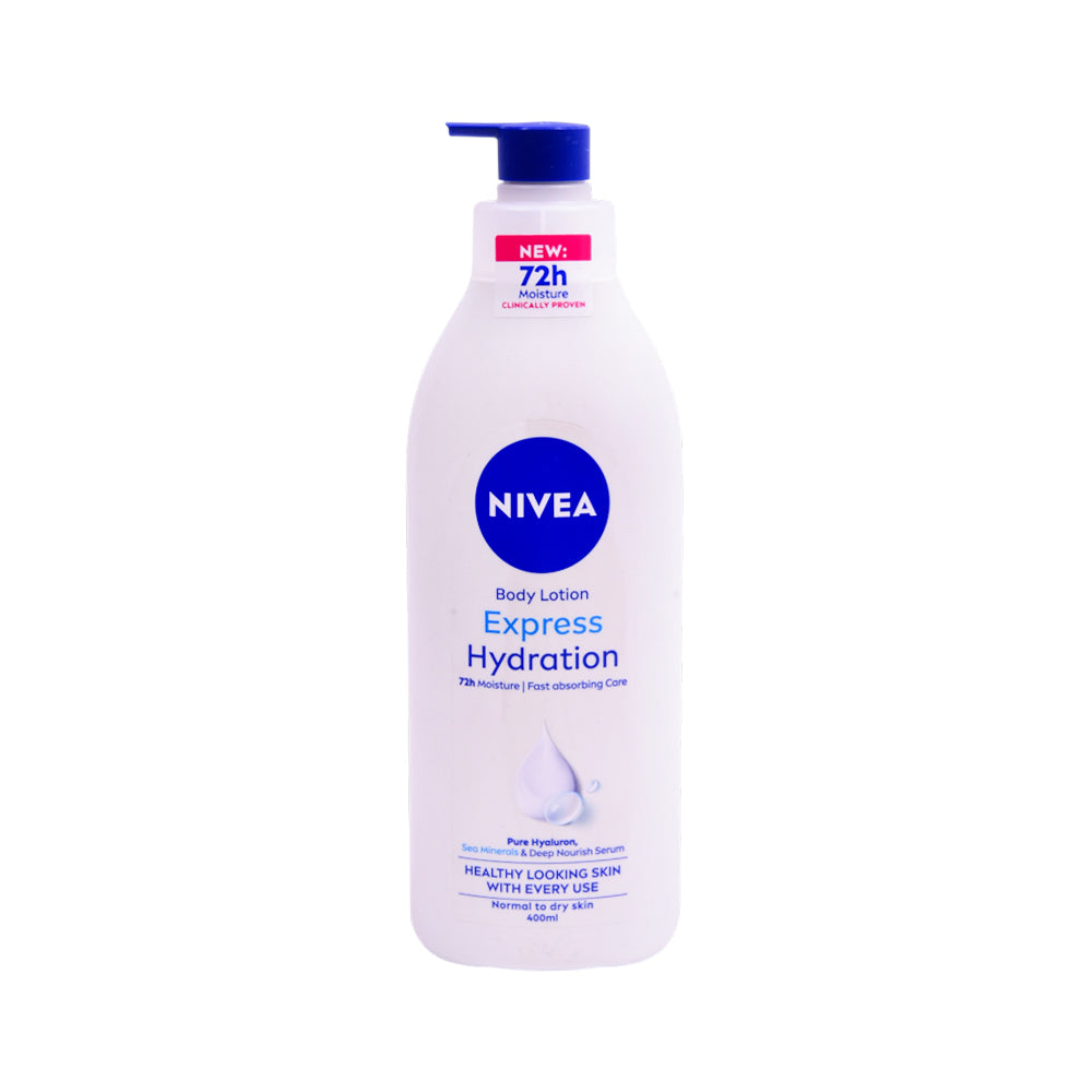 NIVEA BODY LOTION EXPRESS HYDRATION PUMP 400 ML
