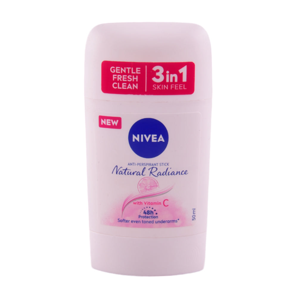 NIVEA DEO STICK NATURAL RADIANCE FOR WOMEN 50 ML