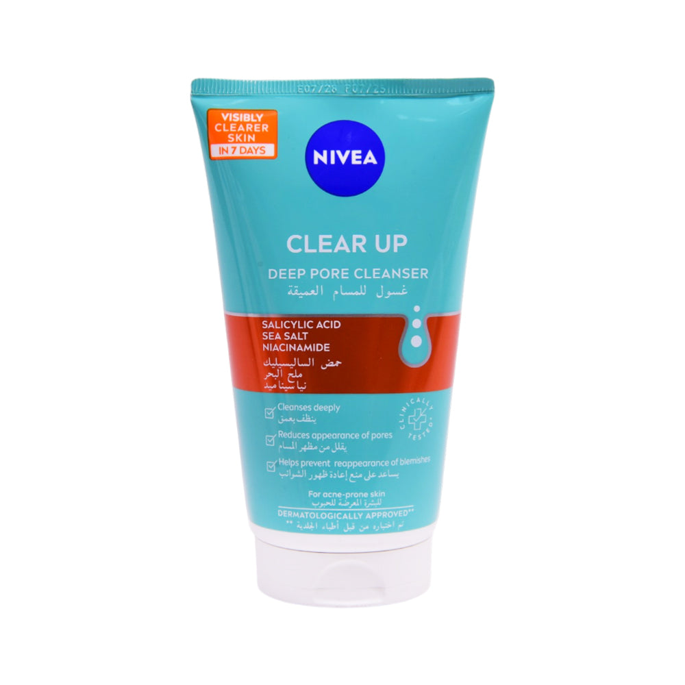 NIVEA CLEAR UP  FACE WASH ACNE REPAIR 150 ML