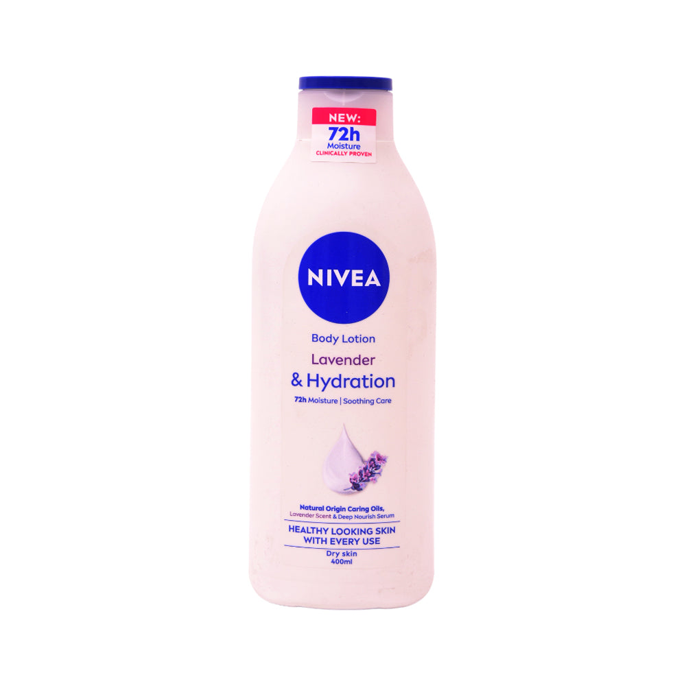NIVEA BODY LOTION LAVENDER & HYDRATION 400 ML