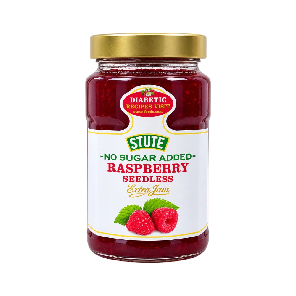 STUTE JAM FOR DIABETIC RASPBERRY SEEDLESS 430 GM