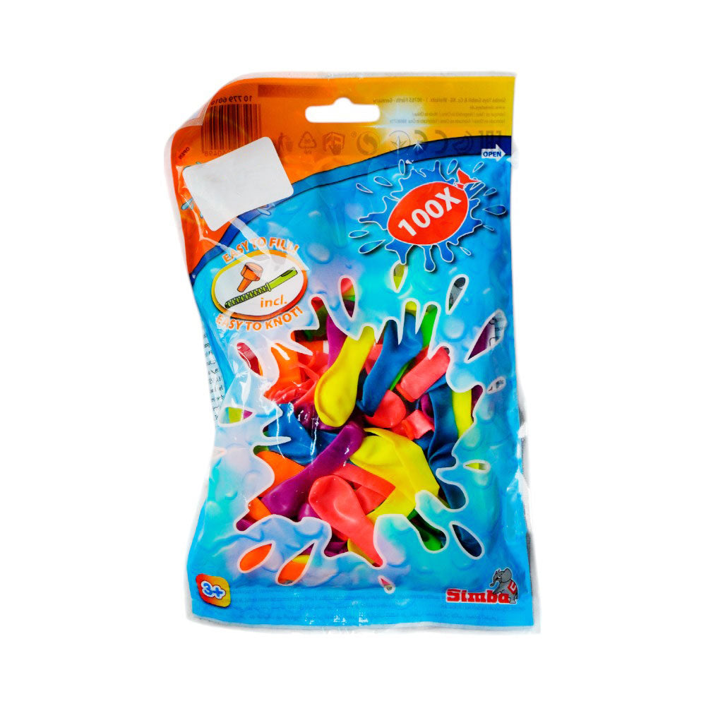 107796010 SIMBA WATER FUN BALLONS 100X PACK