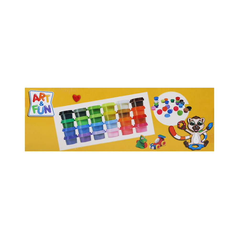 106324528 SIMBA ART & FUN PLAY DOUGH 24 COLOR 1680G
