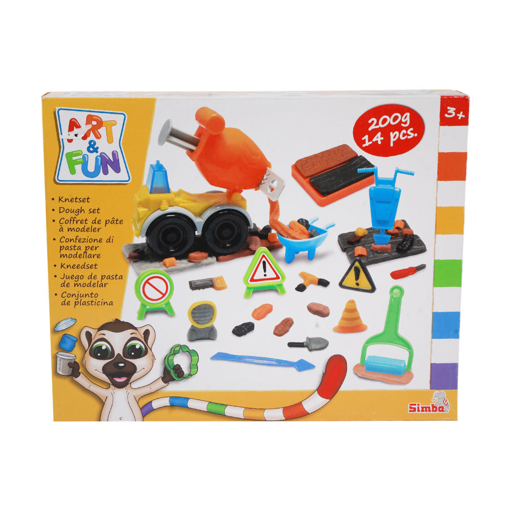 6324530 SIMBA ART & FUN PLAY DOUGH 14PCS 200 G D