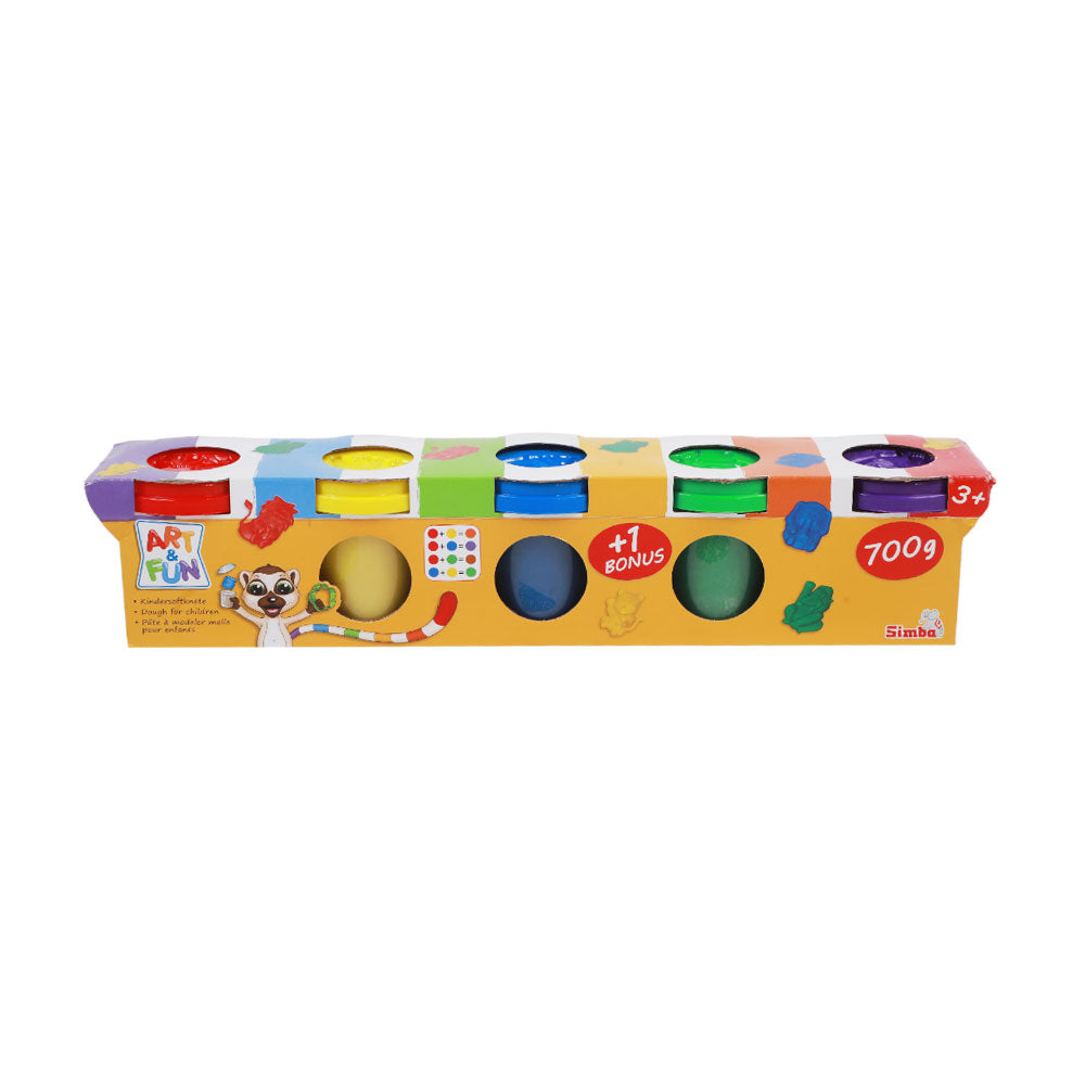 22264 SIMBA PLAY DOUGH SET 5PC (3+ YEAR) D