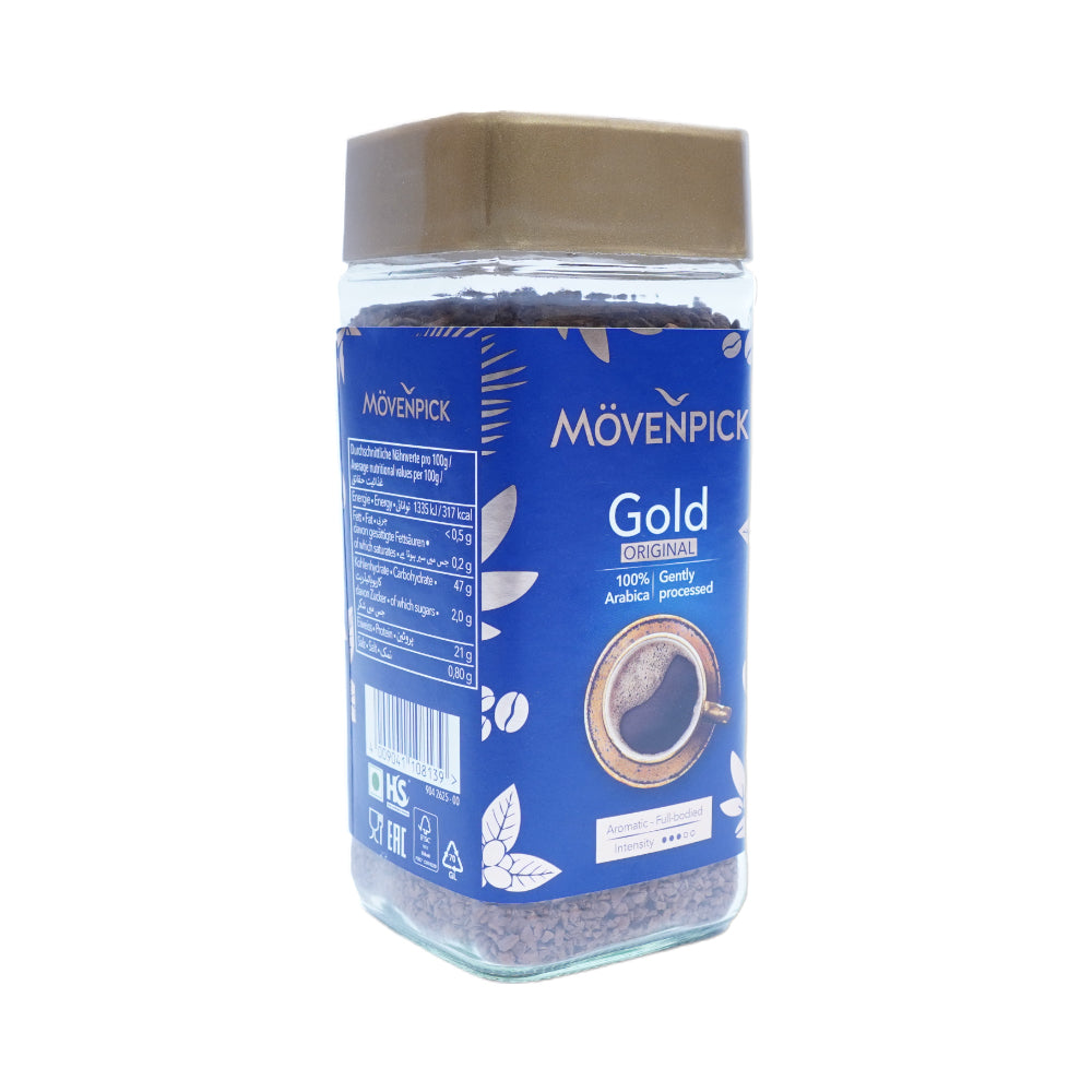 MOVENPICK COFFEE GOLD ORIGINAL ARABICA 100 GM
