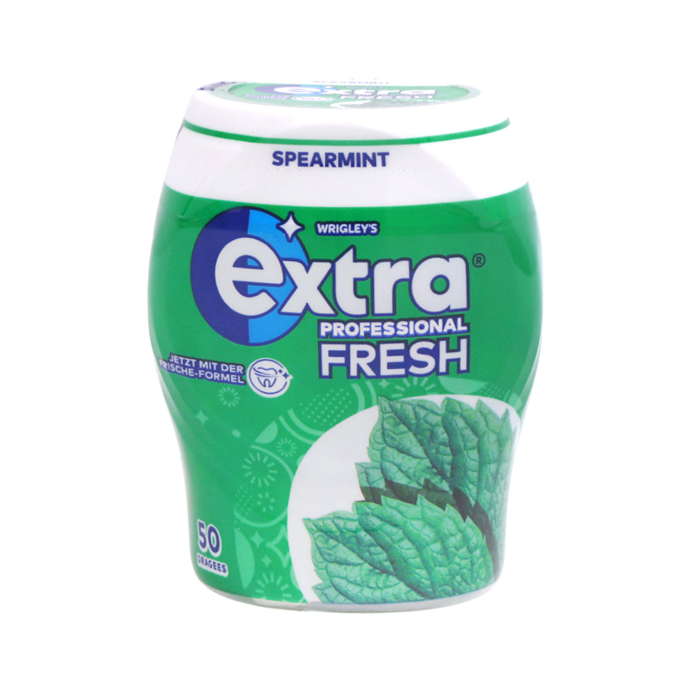 WRIGLEYS EXTRA GUM SPEARMINT 50 DRAGEES