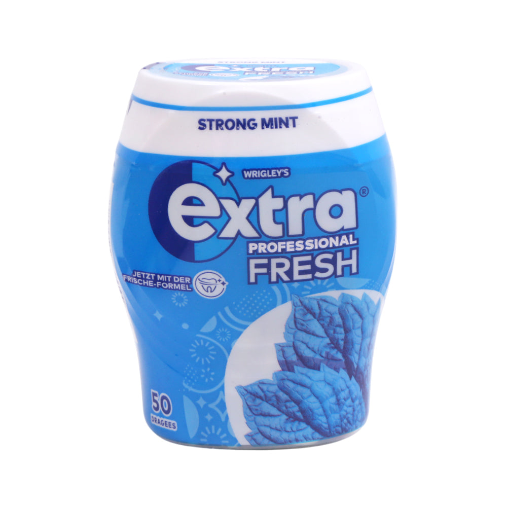 WRIGLEYS EXTRA GUM STRONG MINT 50 DRAGEES