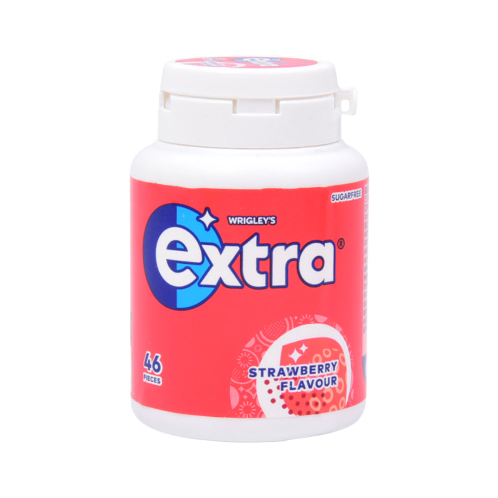 WRINGLEYS EXTRA STRAWBERRY SUGARFREE 46 PCS 64GM