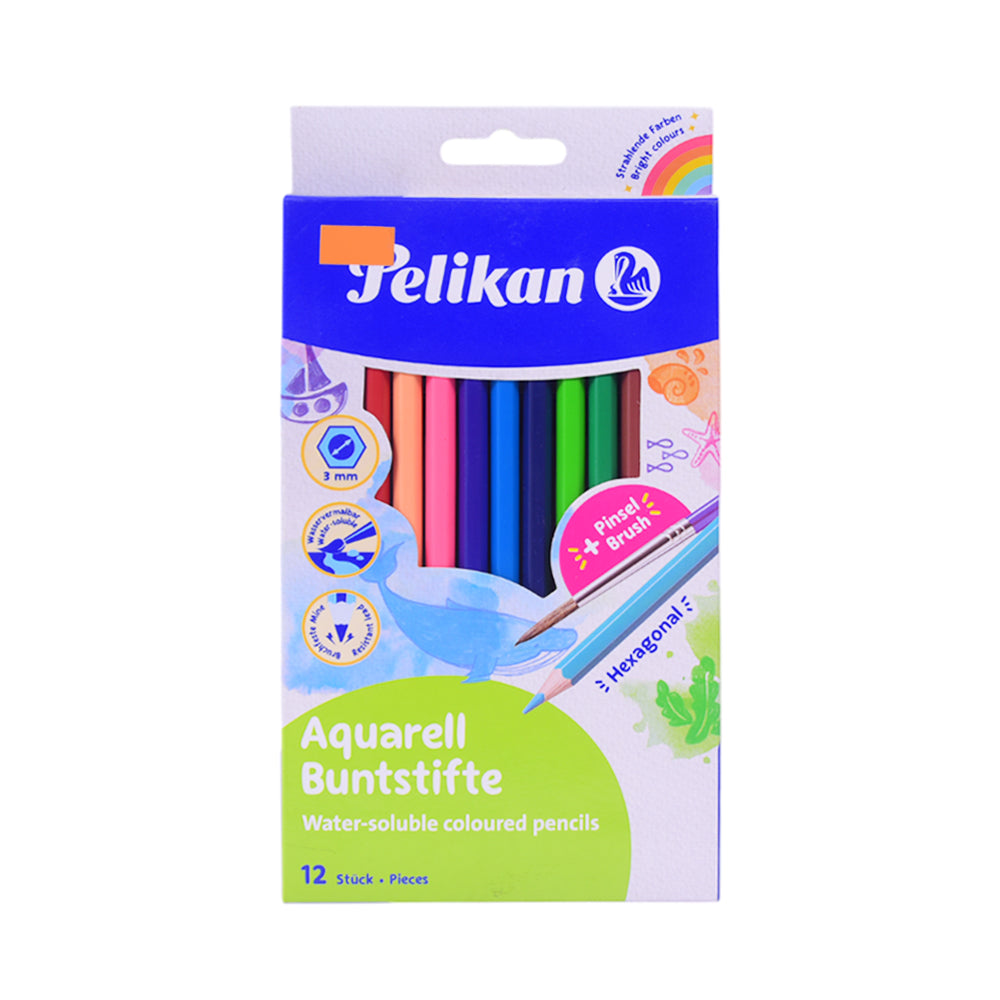 700672 PELIKAN COLOR PENCIL AQUARELL 12PCS