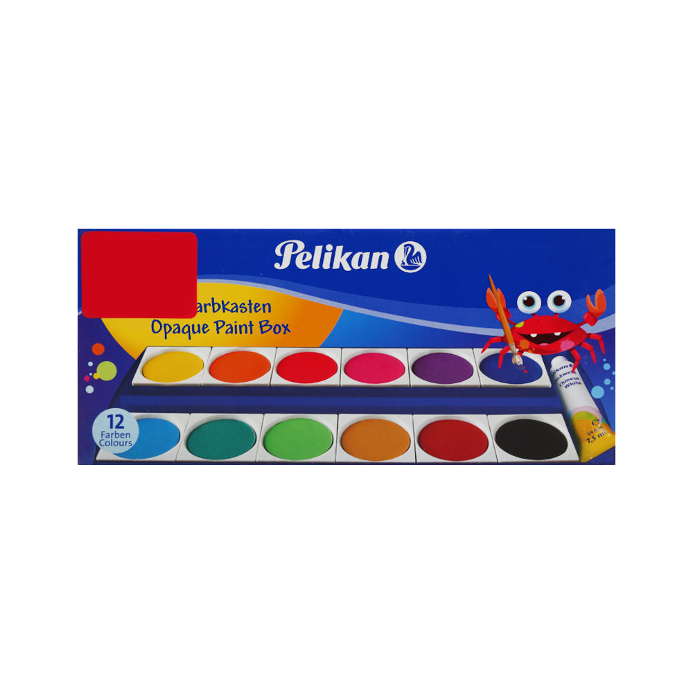 724633 PELIKAN NEW PAINT BOX 12COL